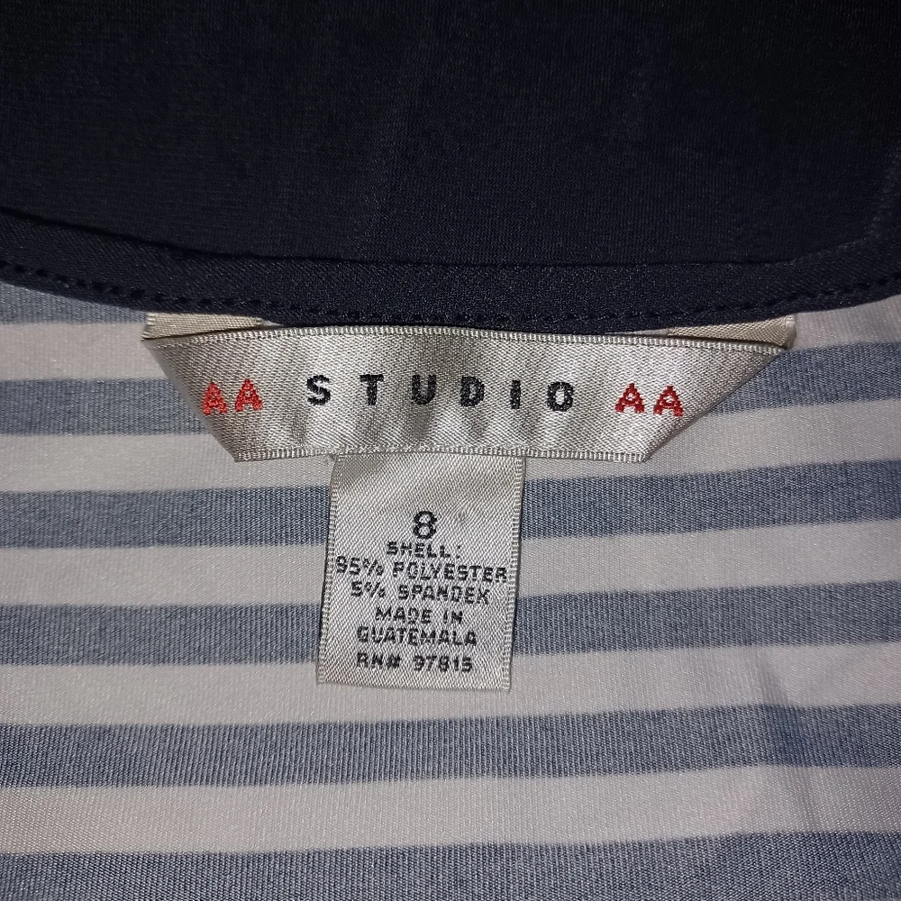 Aa Studio [8] Striped Ruffle Dress (2025) - Picture 4 of 6